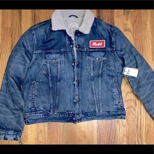 Polo Ralph Lauren Sherpa Lined Denim Jacket M